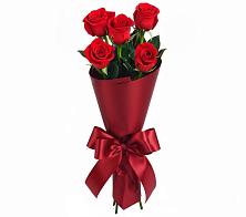 Букет 5 Красных роз Эдлесс Лав в Мокроусово