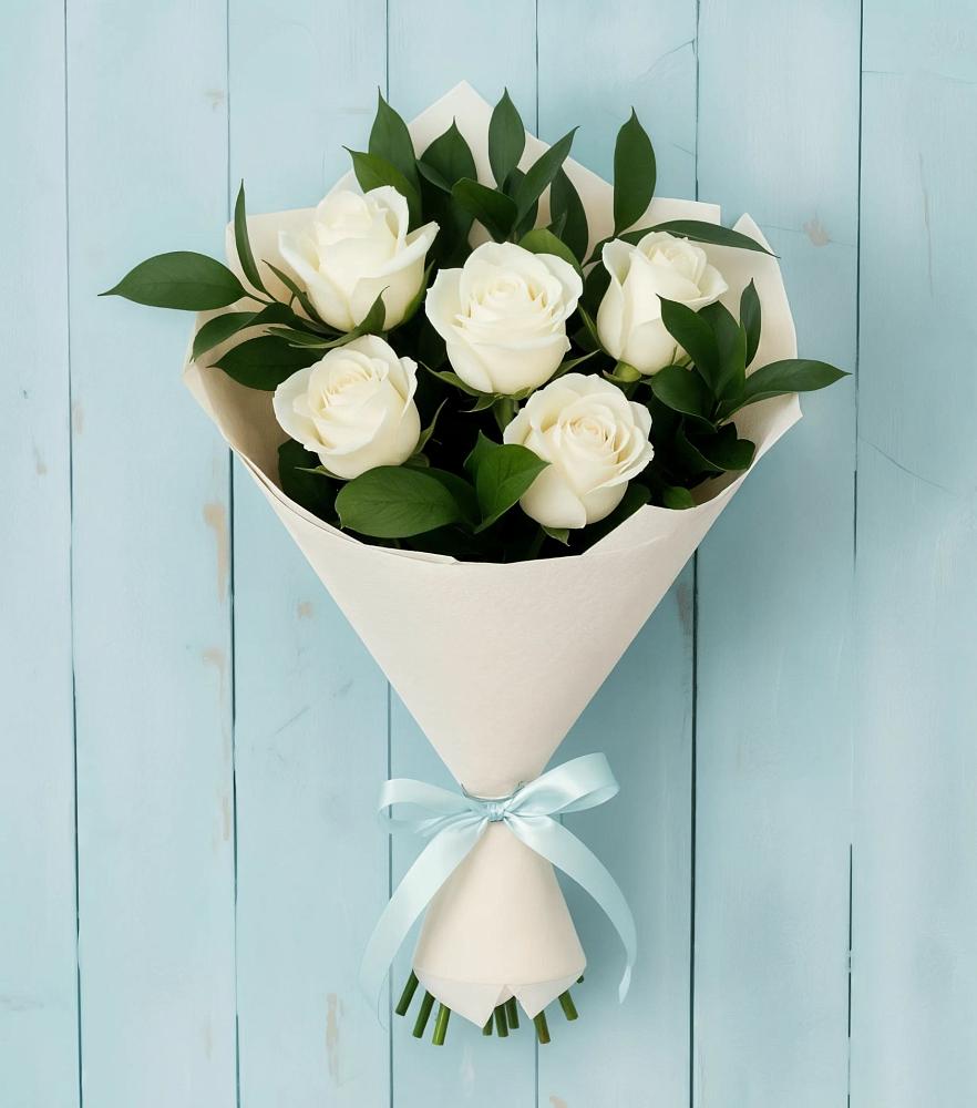 Букет цветов из: Розы в Мокроусово