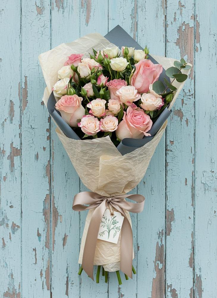 Букет цветов из: Розы в Мокроусово