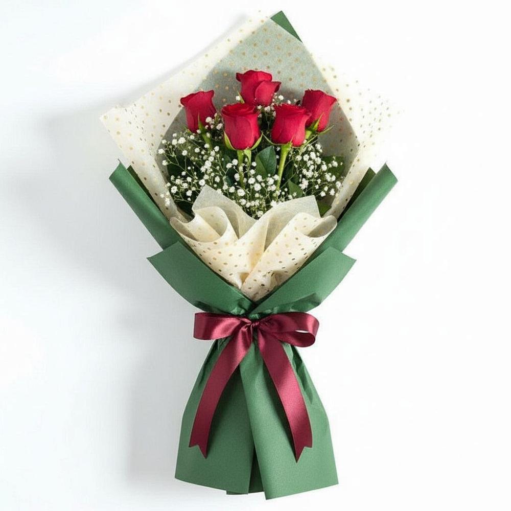 Букет цветов из: Розы в Мокроусово