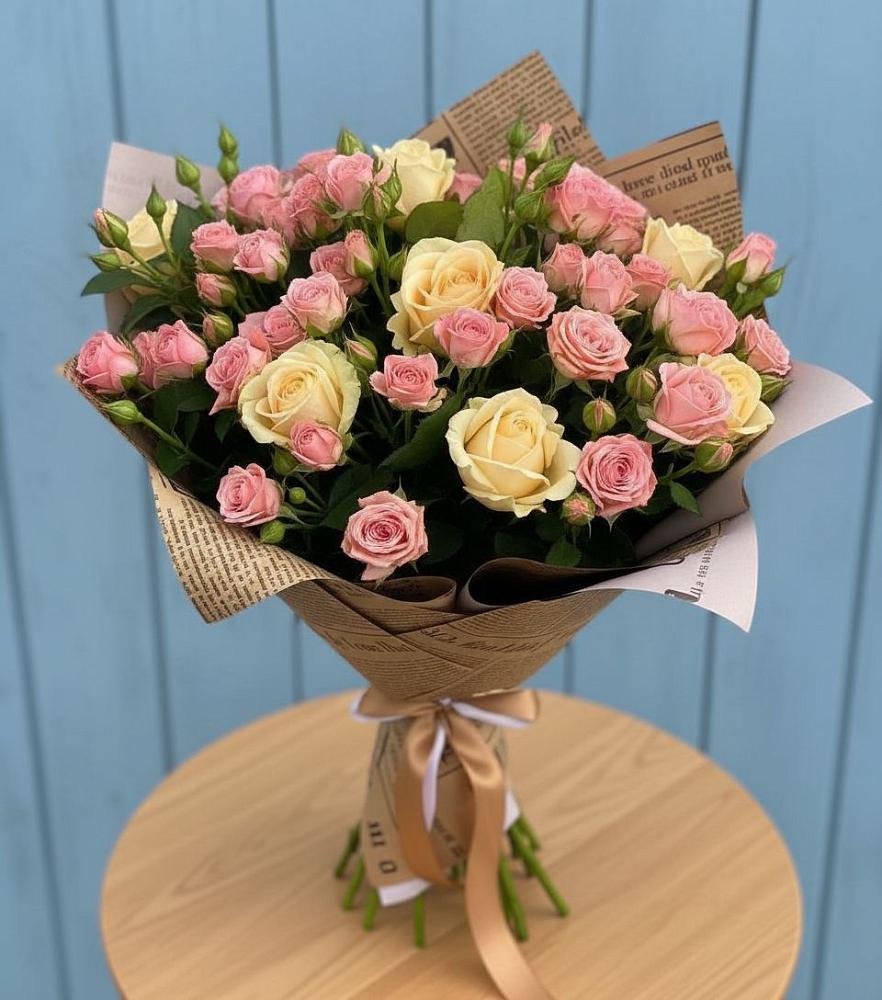 Букет цветов из: Розы в Мокроусово