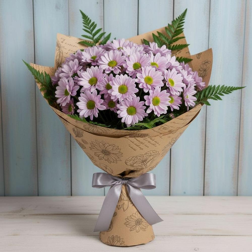 Букет цветов из: Хризантемы в Мокроусово