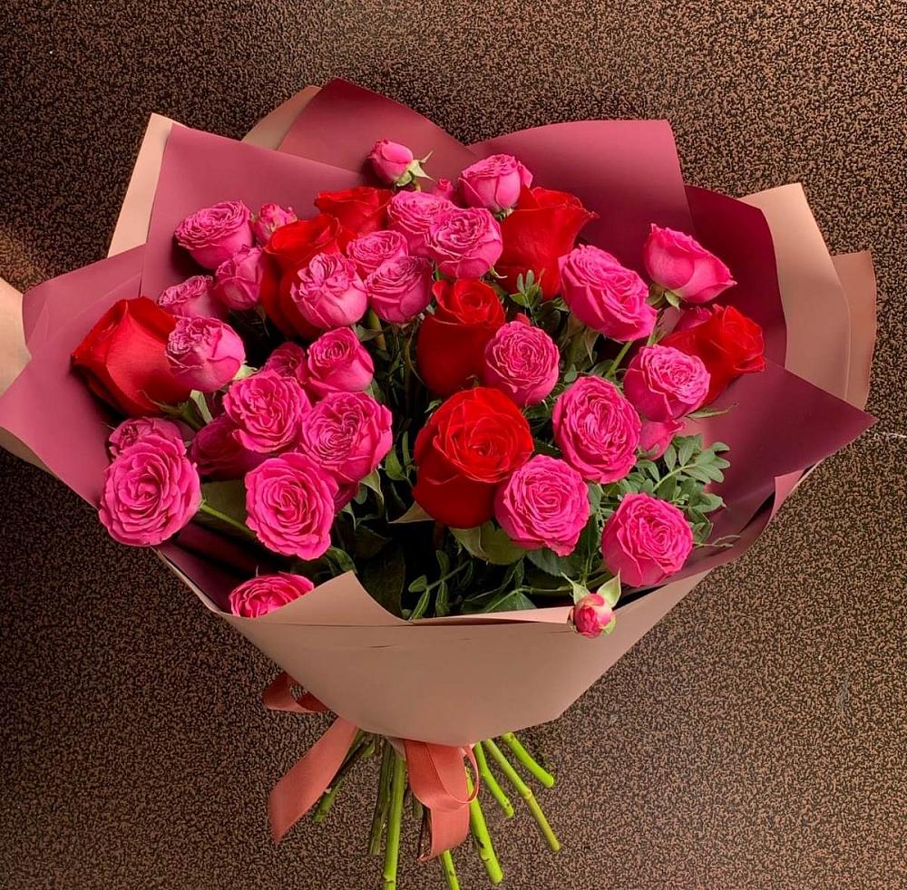 Букет В объятьях нежности в Мокроусово