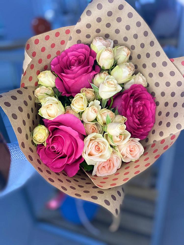 Букет цветов из: Розы в Мокроусово