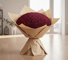 Букет 101 Красная роза в Мокроусово