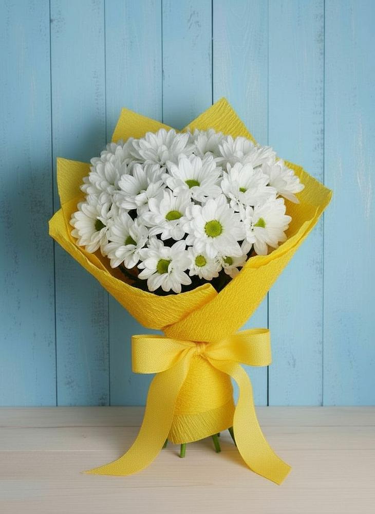 Букет цветов из: Хризантемы в Мокроусово