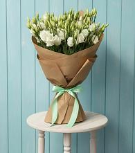 Букет цветов из:  Лизиантусы в Мокроусово