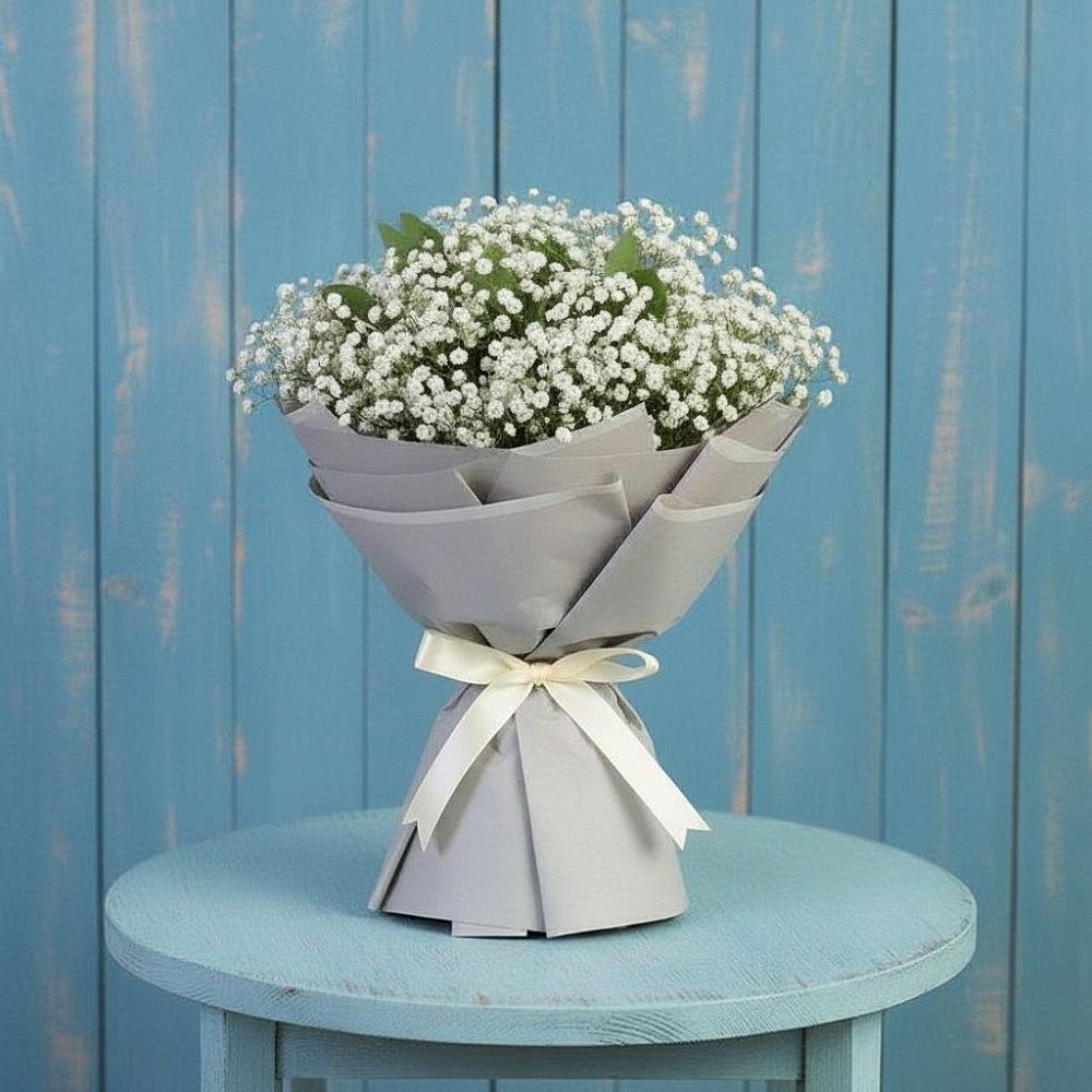 Букет цветов из: Гипсофила в Мокроусово