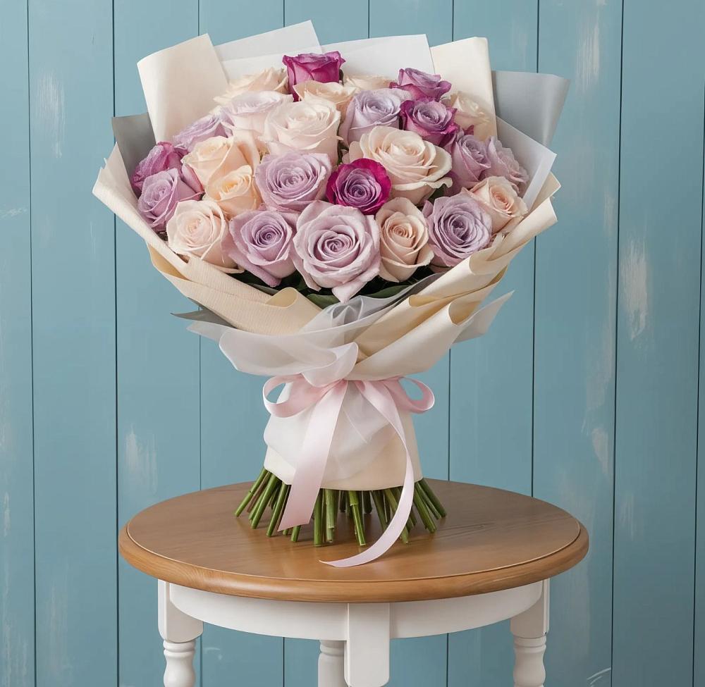 Букет цветов из: Розы в Мокроусово