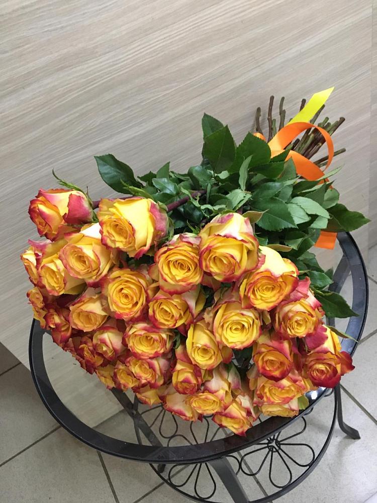 Букет Желтые розы в Мокроусово