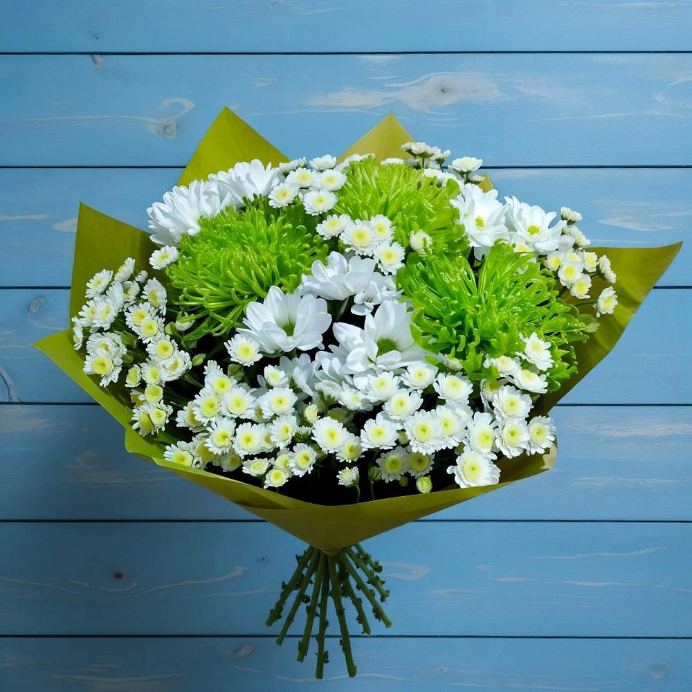 Букет цветов из: Хризантемы в Мокроусово