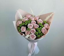 Букет цветов из:  Розы и Хризантемы в Мокроусово
