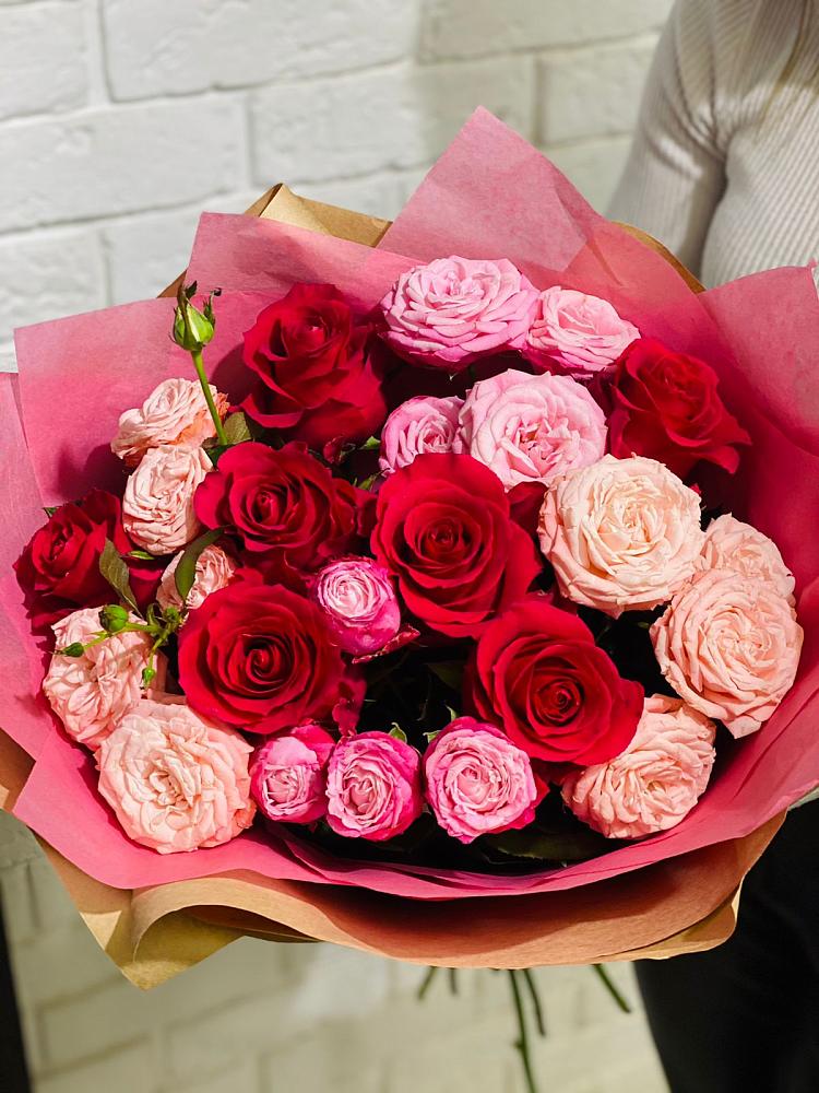 Букет цветов из: Розы в Мокроусово