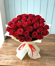 Букет 29 Красных роз в Мокроусово