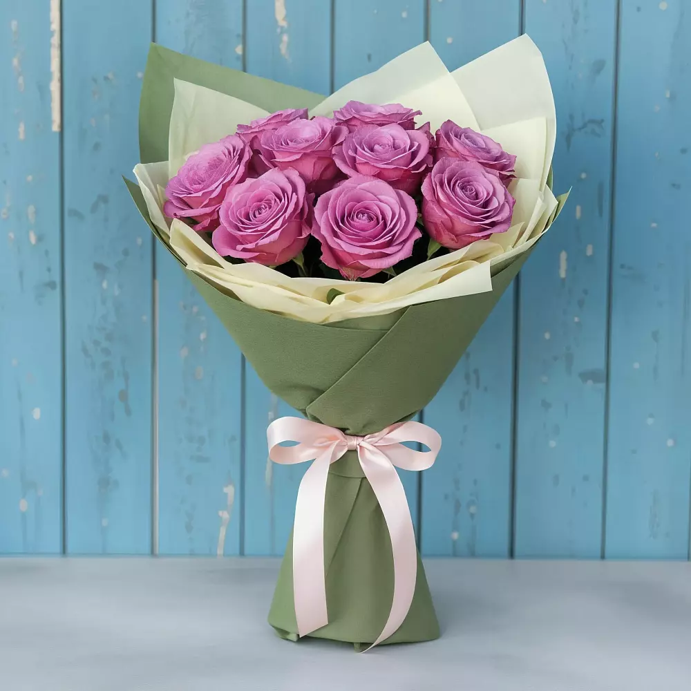 Букет Розы Фёрст Леди в Мокроусово