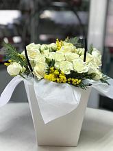 Цветочная композиция из Розы  в Мокроусово