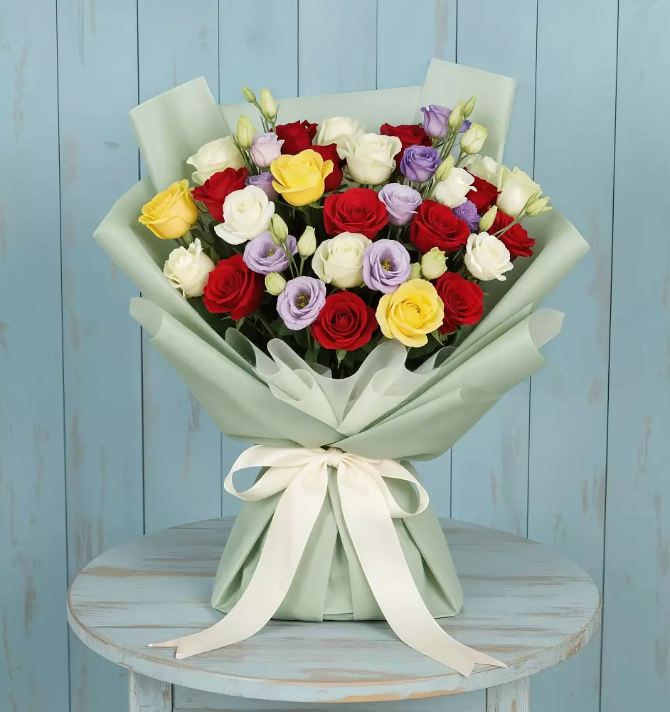 Букет цветов из: Розы в Мокроусово