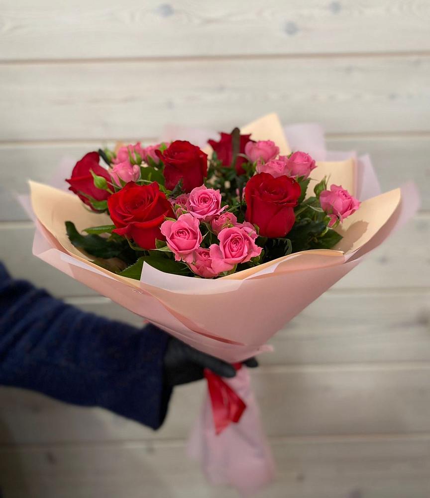 Букет цветов из: Розы в Мокроусово