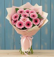 Букет цветов из:  Герберы в Мокроусово